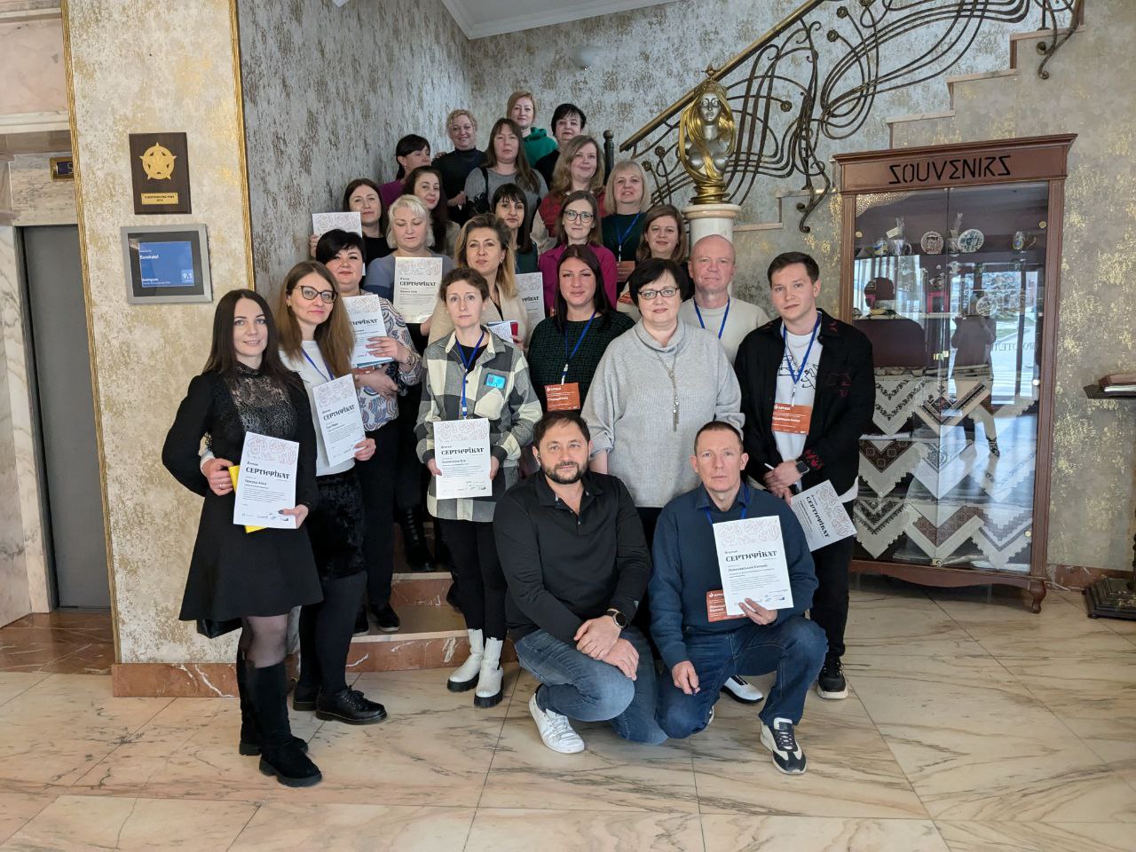 Криворізький центр професійної освіти металургії та машинобудування: участь у тренінгу з бізнес-моделювання