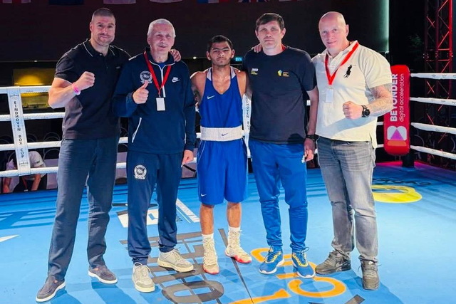 Здобувач освіти КЦПОММ Артур Кузьменко — чемпіон міжнародного турніру «Eindhoven Box Cup 2025» у Нідерландах